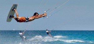 Kite-surfing